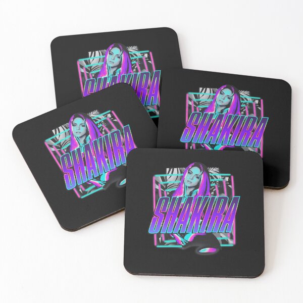 Item preview, Shakira Synthwave designed and sold by Tazmamert-HALOM.