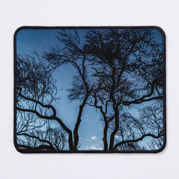 Item preview, Algarrobos trees starry night Puna Catamarca designed and sold by Keltoi-art.