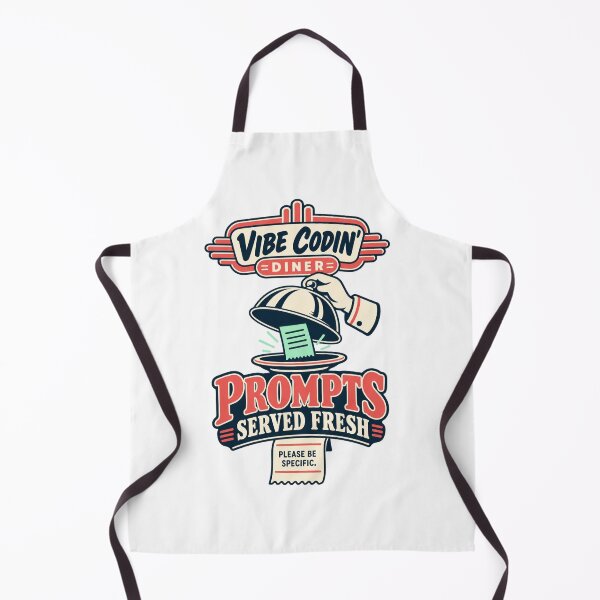 Item preview, Prompts Served Fresh — Vibe Codin' Diner designed and sold by Numerous-Niches.