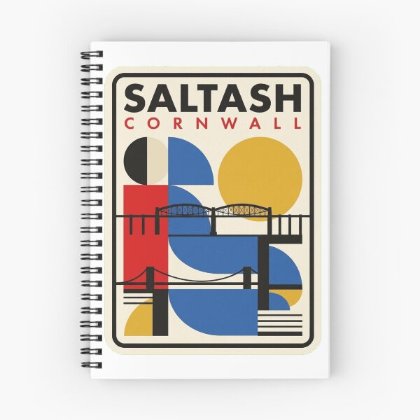 Item preview, Retro Saltash Bauhaus Geometric Skyline designed and sold by k3rstman1.