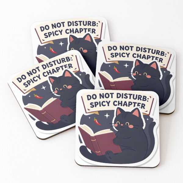 Item preview, Do Not Disturb Spicy Chapter - Black Cat Reader designed and sold by chill-a-lot.