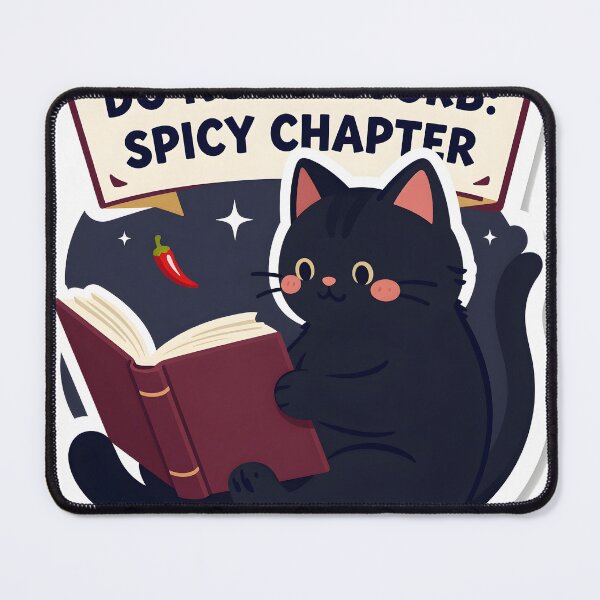 Item preview, Do Not Disturb Spicy Chapter - Black Cat Reader designed and sold by chill-a-lot.