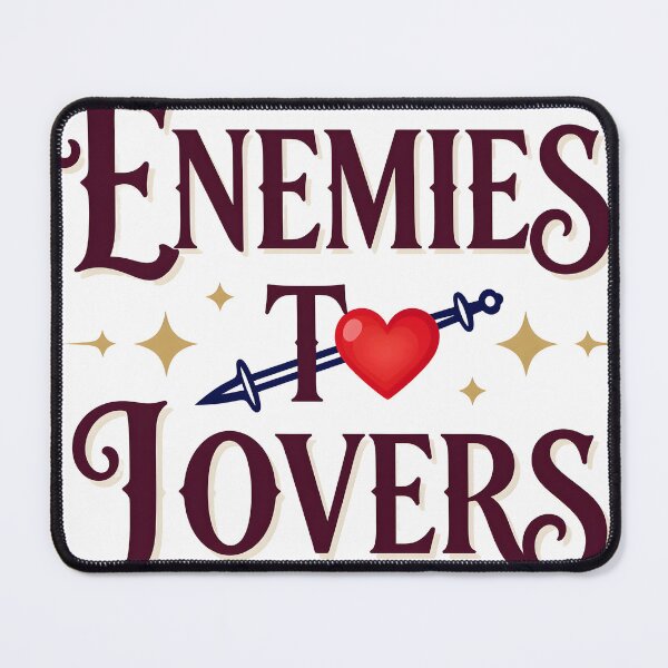 Item preview, Enemies to Lovers - Romantasy Book Trope designed and sold by chill-a-lot.