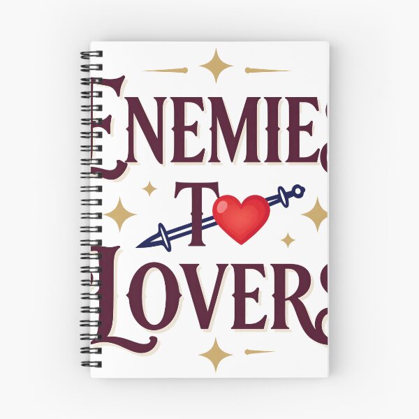 Item preview, Enemies to Lovers - Romantasy Book Trope designed and sold by chill-a-lot.