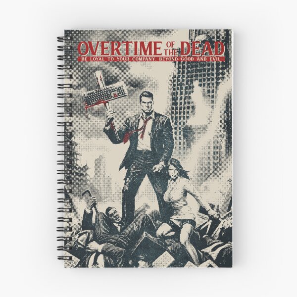 Item preview, Overtime of the Dead - Halftone designed and sold by Lidra Zehcnas.