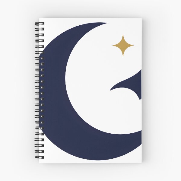 Item preview, Crescent Moon with Bat Wings and Stars designed and sold by chill-a-lot.