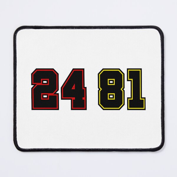 Item preview, 24 81 hockey jersey numbers - subtle Heated Rivalry merch, Shane Hollander, Ilya Rozanov, Boston Raiders, Montreal Metros, Hollanov, the cottage, hockey romance designed and sold by RosefinchArt.