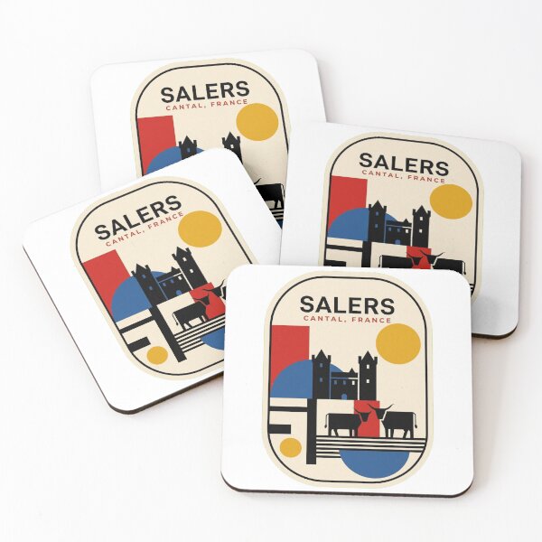 Item preview, Retro Salers Bauhaus Geometric Skyline designed and sold by k3rstman1.