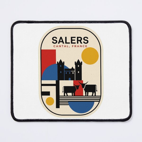 Item preview, Retro Salers Bauhaus Geometric Skyline designed and sold by k3rstman1.