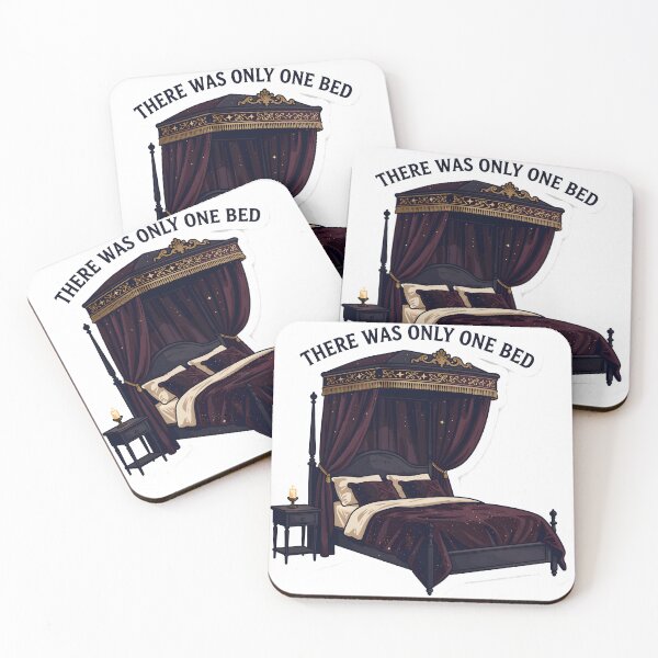 Item preview, There Was Only One Bed - Romance Book Trope designed and sold by chill-a-lot.