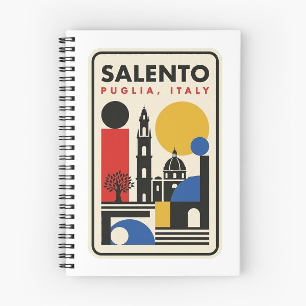 Item preview, Retro Salento Bauhaus Geometric Skyline designed and sold by k3rstman1.