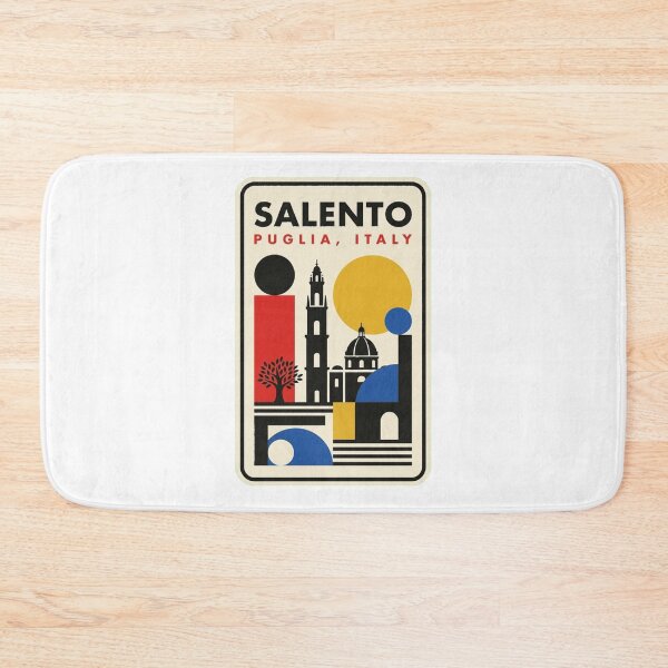 Item preview, Retro Salento Bauhaus Geometric Skyline designed and sold by k3rstman1.