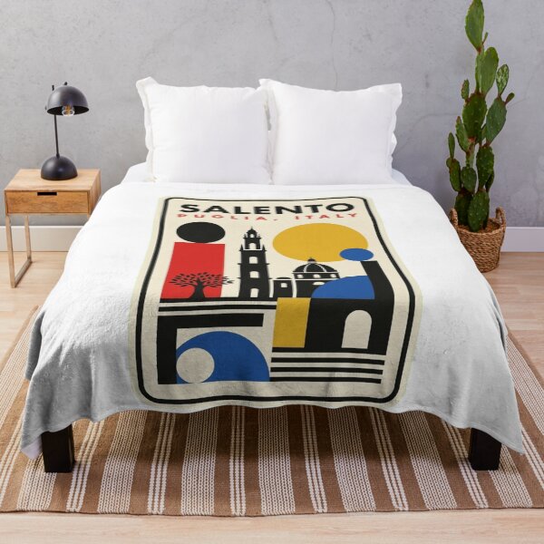 Item preview, Retro Salento Bauhaus Geometric Skyline designed and sold by k3rstman1.