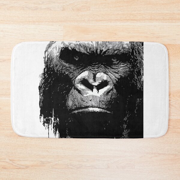 Item preview, Primal Gorilla Ink Portrait designed and sold by ClubVacay.