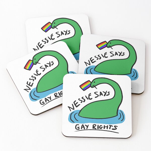 Item preview, Nessie Says Gay Rights designed and sold by Galimimi.
