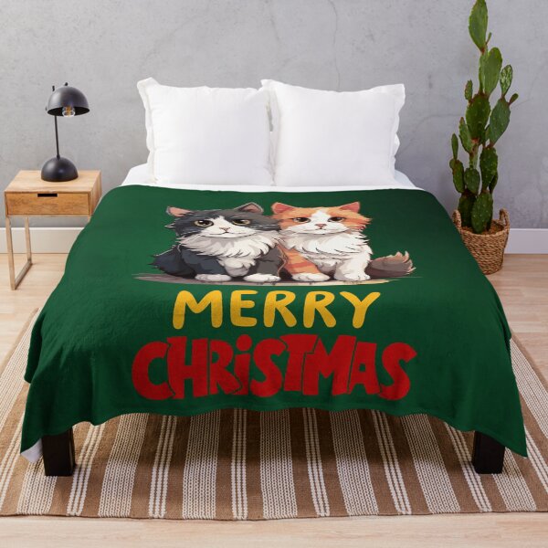 Item preview, Cute Maine Coon Cat Merry Christmas Holiday Art designed and sold by stormk10.
