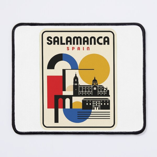 Item preview, Retro Salamanca Bauhaus Geometric Skyline designed and sold by k3rstman1.