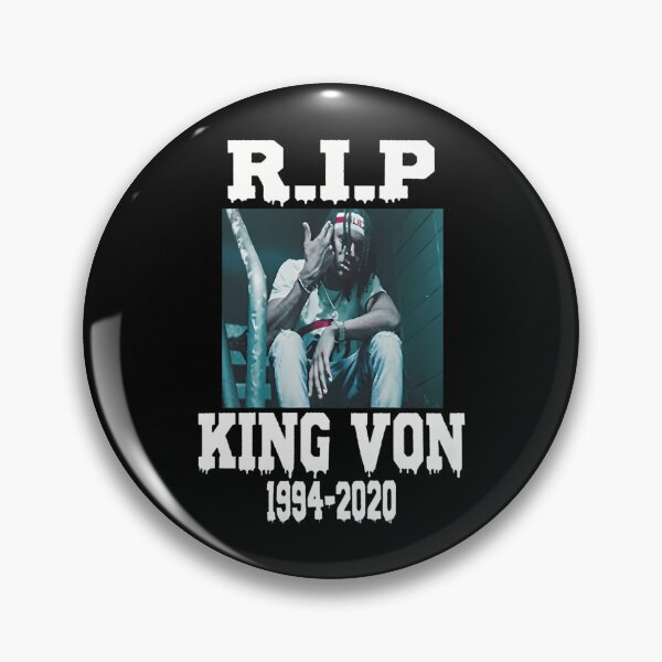 Item preview, RIP King Von Tribute 1994-2020 Hip Hop Rapper designed and sold by Biscuteny.