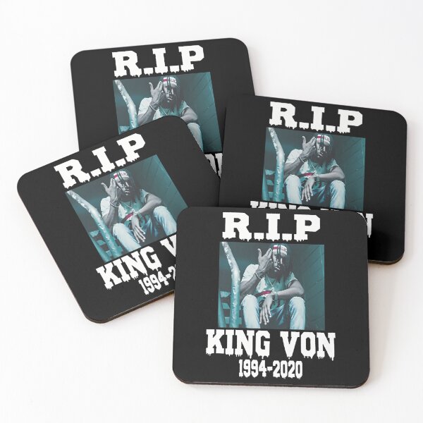 Item preview, RIP King Von Tribute 1994-2020 Hip Hop Rapper designed and sold by Biscuteny.