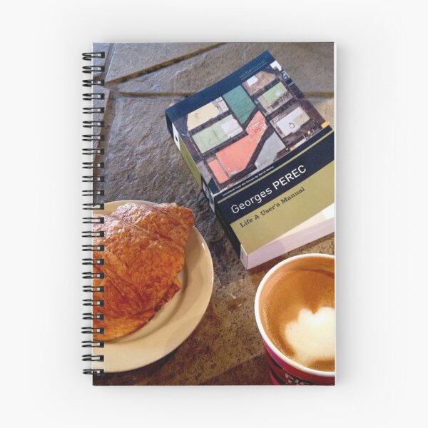 Item preview, Latte with Croissant and Book designed and sold by ubiquitoid.