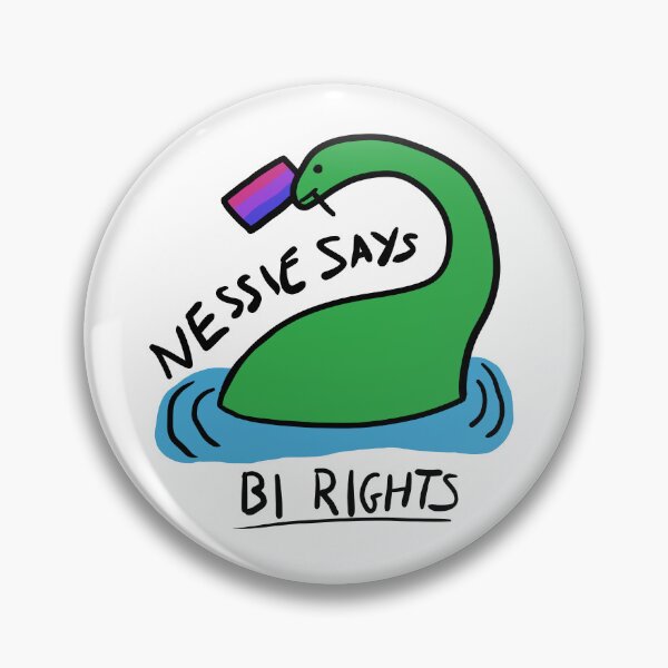 Item preview, Nessie Says Bi Rights designed and sold by Galimimi.