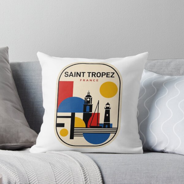 Item preview, Retro Saint Tropez Bauhaus Geometric Skyline designed and sold by k3rstman1.