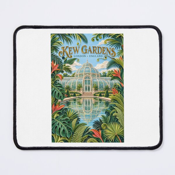 Item preview, Kew Gardens - London - England designed and sold by GoodOldVintage.