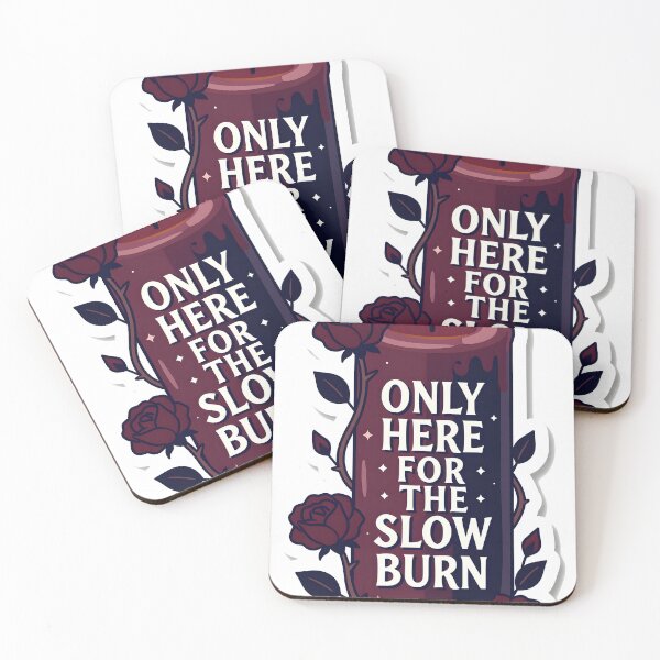 Item preview, Only Here for the Slow Burn - Romance Candle designed and sold by chill-a-lot.