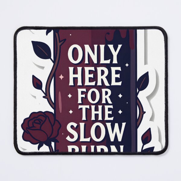 Item preview, Only Here for the Slow Burn - Romance Candle designed and sold by chill-a-lot.