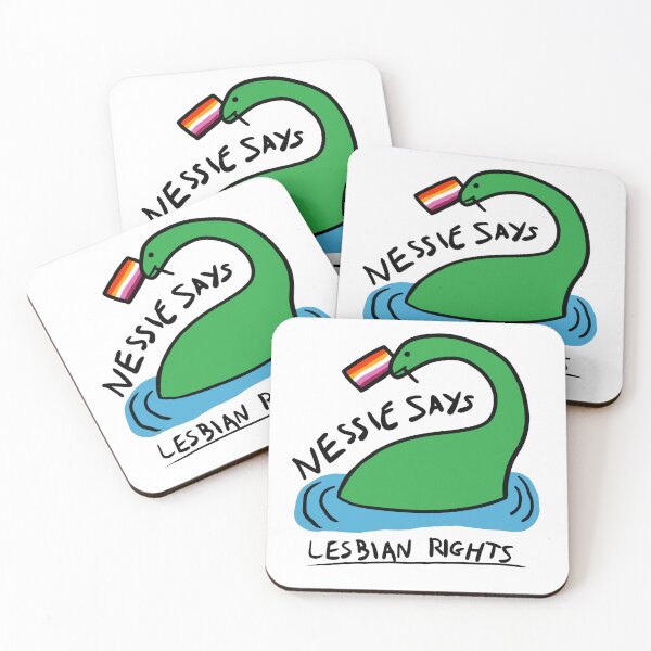 Item preview, Nessie Says Lesbian Rights designed and sold by Galimimi.