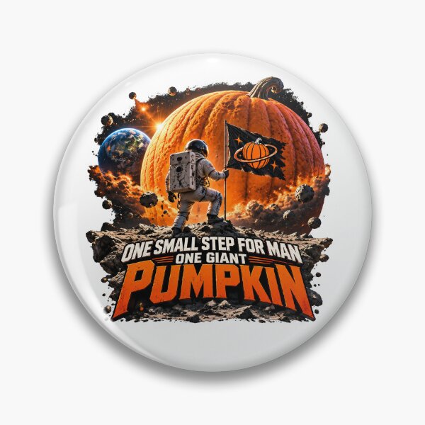 Item preview, One Small Step, One Giant Pumpkin designed and sold by DansCreations42.