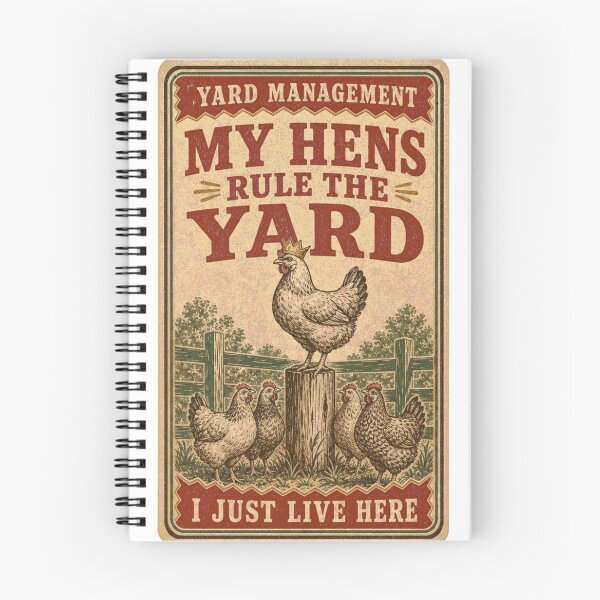 Item preview, My Hens Rule The Yard Funny Feed Bag Label designed and sold by BoosterShop.
