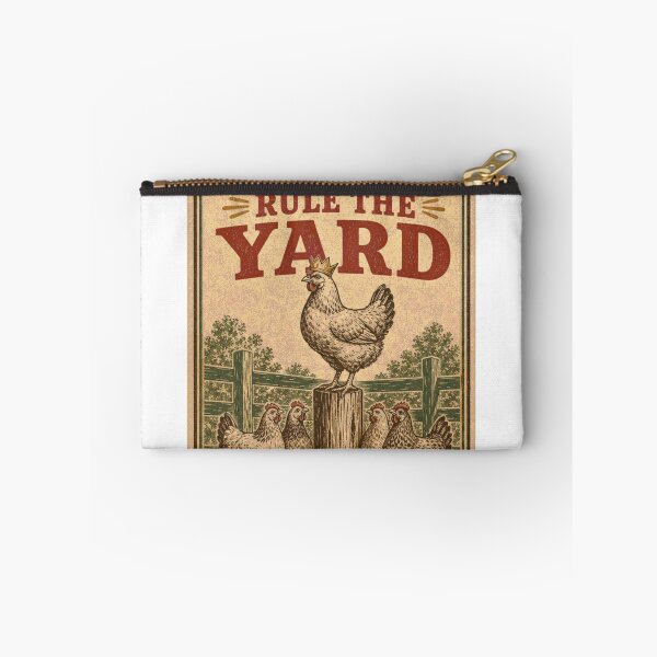Item preview, My Hens Rule The Yard Funny Feed Bag Label designed and sold by BoosterShop.