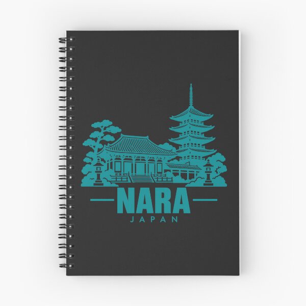 Item preview, Nara Japan Line Art Landmark Poster designed and sold by CMYKStudio.
