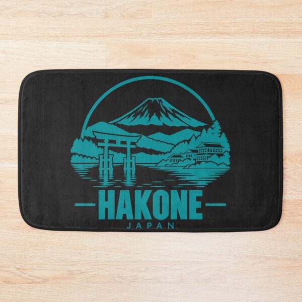 Item preview, Hakone Japan Line Art Travel Poster designed and sold by CMYKStudio.
