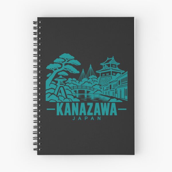 Item preview, Kanazawa Japan Line Art Landmark Poster designed and sold by CMYKStudio.