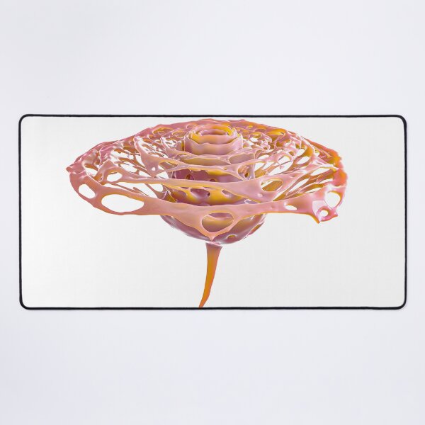 Item preview, 3D Liquid Pink Flowing Flower Lace designed and sold by Keltoi-art.