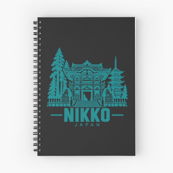 Item preview, Nikko Japan Line Art Landmark Poster designed and sold by CMYKStudio.