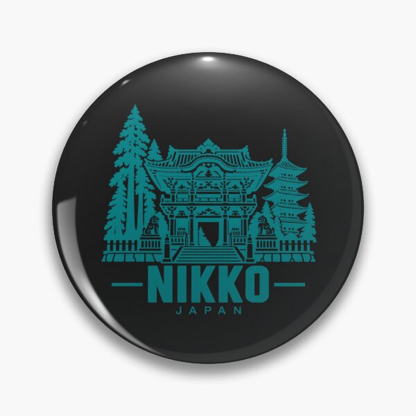 Item preview, Nikko Japan Line Art Landmark Poster designed and sold by CMYKStudio.