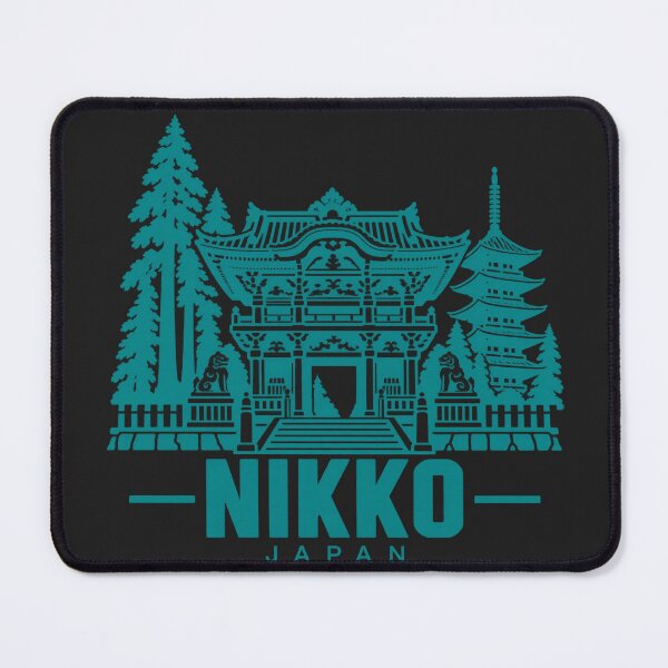 Item preview, Nikko Japan Line Art Landmark Poster designed and sold by CMYKStudio.