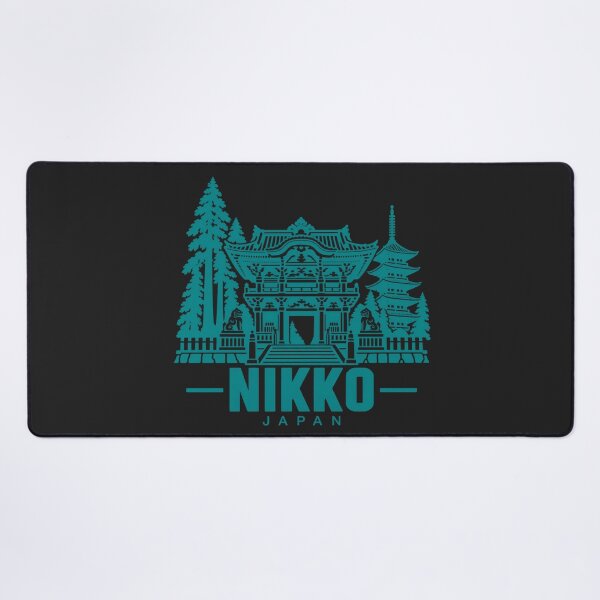 Item preview, Nikko Japan Line Art Landmark Poster designed and sold by CMYKStudio.
