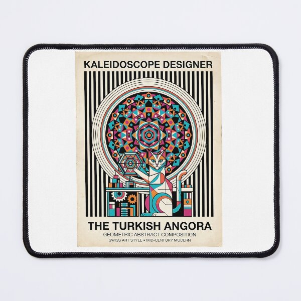 Item preview, Turkish Angora Kaleidoscope Designer designed and sold by PictoVibe.