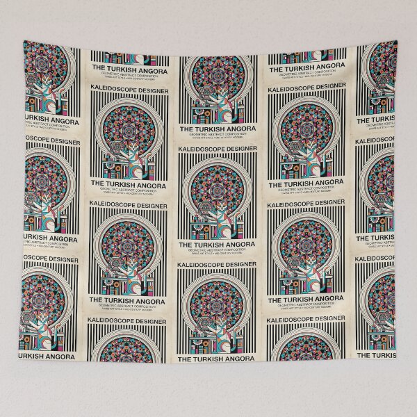 Item preview, Turkish Angora Kaleidoscope Designer designed and sold by PictoVibe.