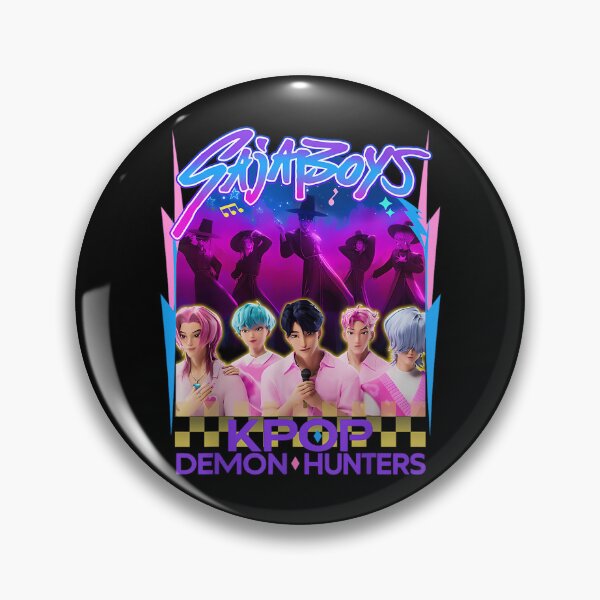 Item preview, Saja Boys KPOP Demon Hunters Retro Vaporwave designed and sold by Biscuteny.