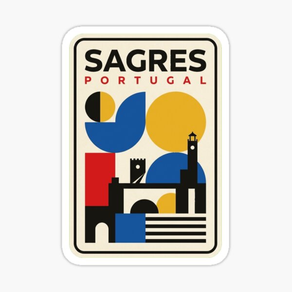 Item preview, Retro Sagres Bauhaus Geometric Skyline designed and sold by k3rstman1.