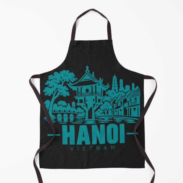 Item preview, Hanoi Vietnam Line Art Landmark Poster designed and sold by CMYKStudio.