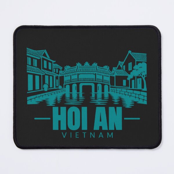 Item preview, Hoi An Vietnam Line Art Landmark Poster designed and sold by CMYKStudio.