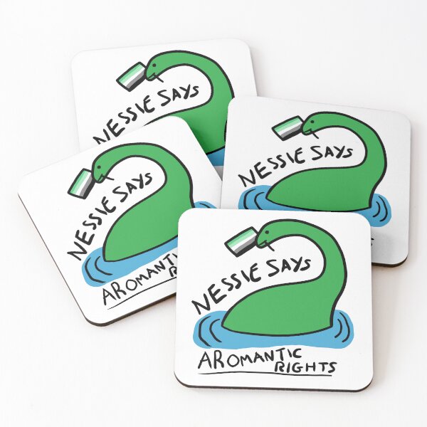 Item preview, Nessie Says Aromantic Rights designed and sold by Galimimi.