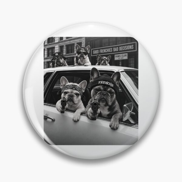 Item preview, Funny French Bulldog II Good Dog Bad Decisions designed and sold by luu phong.