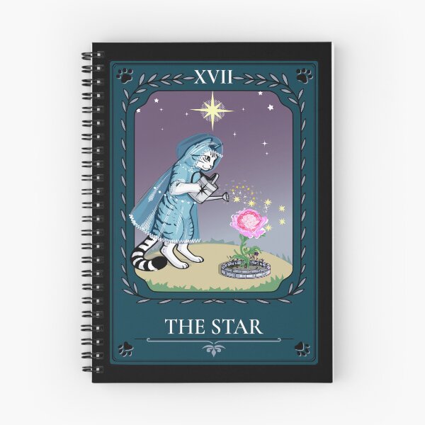 Item preview, Star Gardener Tarot Cat designed and sold by catnbloom.
